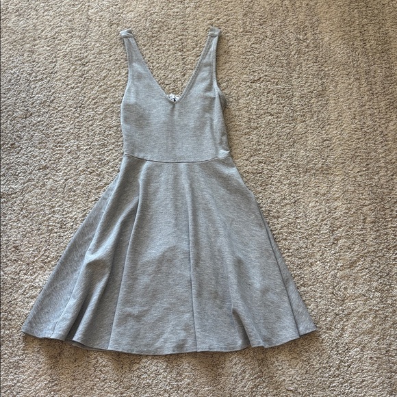 The Vanity Room Dresses & Skirts - The Vanity Room Gray Sleeveless Mini Dress